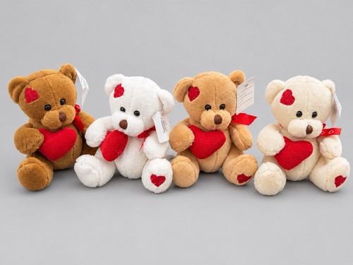 Pack teddy bears with red - pack,