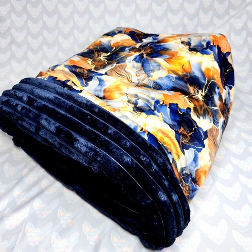 Xxxl winter flower - flower, velvet