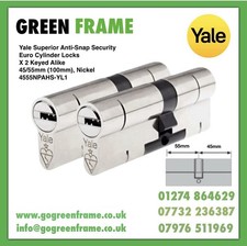 YALE Anti-Snap Euro Cylinder