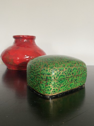 Vintage antique paper mache