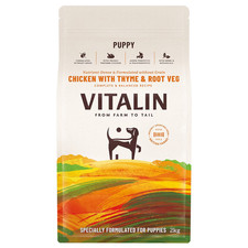 Vitalin Puppy Dry Dog Food 2kg