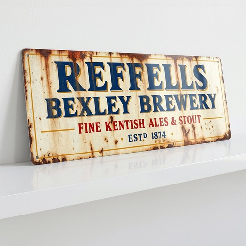Reffells bexley brewery sign - bexley,