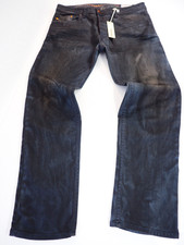Diesel Darron Black Jeans W34 L30 Wash 0885R Stretch Regular Slim Tapered