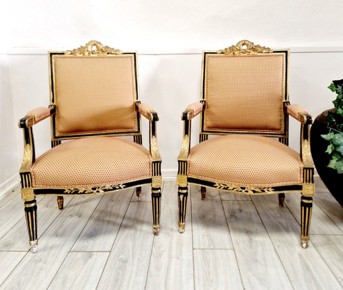Antique french armchairs - french,