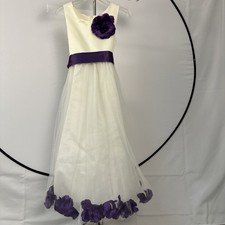 Flower Girl Dress Sz 10 Ivory