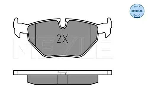 Brake pads rear - brake,
