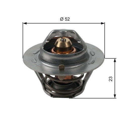 Gates thermostat coolant - thermostat,coolant, fits