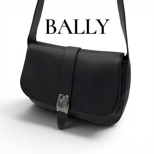 Bally vintage black leather - vintage,