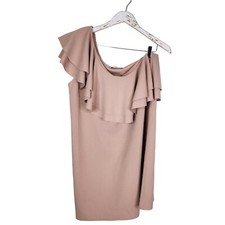 MANGO Dress Womens Medium Pink