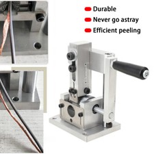 Hand Crank Drill Powered Cable Stripper Machine Manual Wire Stripping Machine