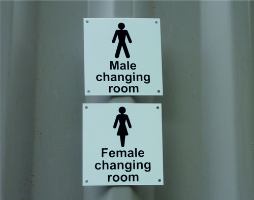 Male female changing - changing, room
