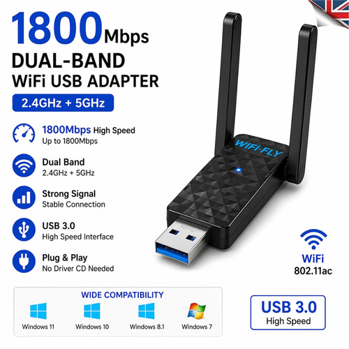 1800mbps usb wifi adapter - 1800mbps,
