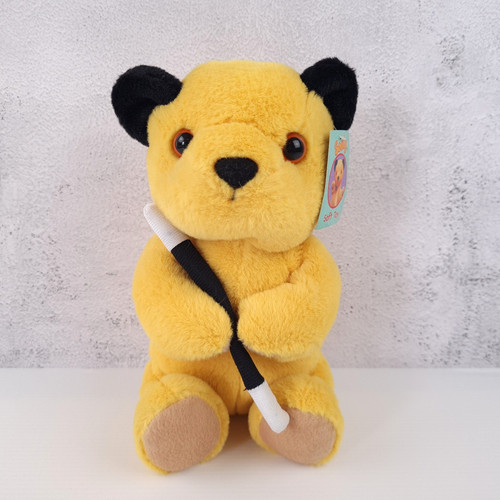 Sooty soft toy bear with - bear, wand