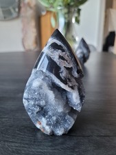 Sphalerite Druzy Flame Crystal