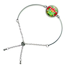 Twinkling Tulip Slider Bead