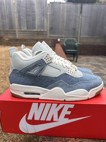 Nike air jordan worn - 4, blue