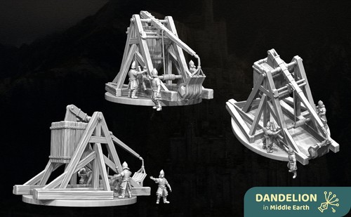 Siege trebuchet guard tower - guard,