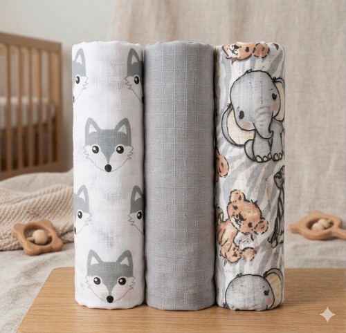 3pack large 70x80cm cotton - 70x80cm,