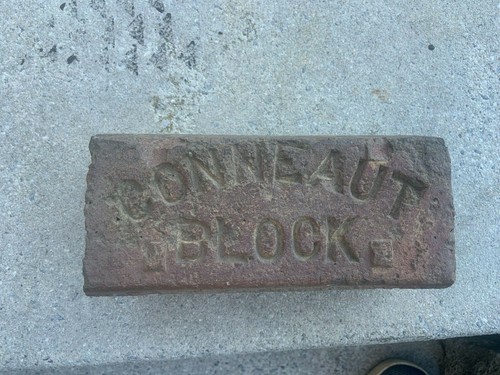 Vintage brick paver - brick,