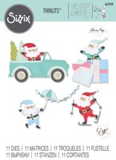 Sizzix Santa Activities Car