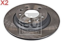 Rear Brake Disc x2 Pcs FEBI
