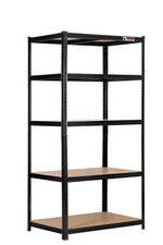 NEW Rhino Racking Boltless Garage Shelving Unit- 180 x 90 x 60cm, Black, 1000kg