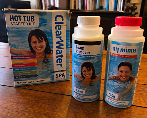 Clearwater hot tub - starter, kit