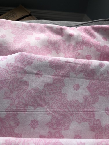 Two pretty pink vintage flat - two,