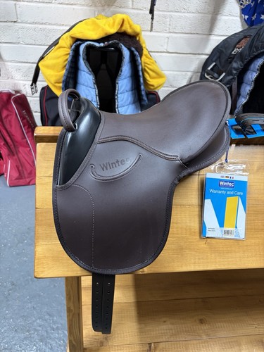 Wintec kids saddle brown - wintec,