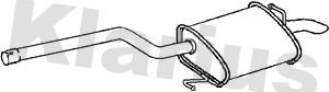 Rear muffler fits - fits, a4