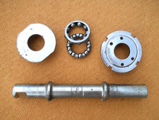 Raleigh cottered  bottom bracket 1.370" x 24 TPI 140mm With bearings  75mm shell