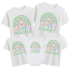 Lucky One 1st Birthday rainbow