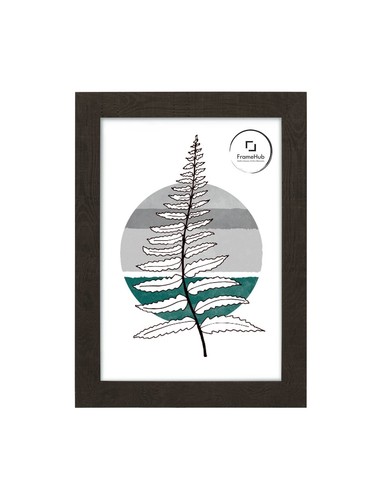 Rustic photo frame - photo, grey