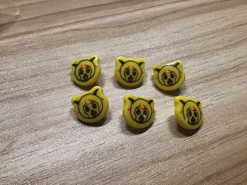 Acrylic shank buttons hole - buttons, 1-hole