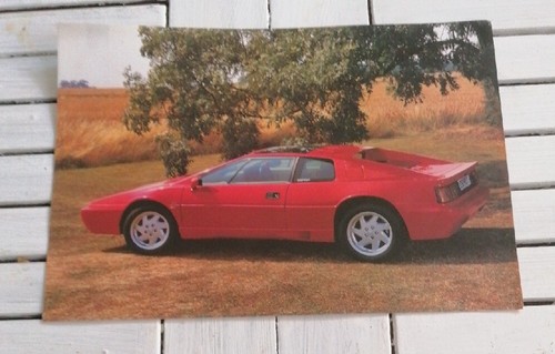 Car brochure lotus esprit - brochure,