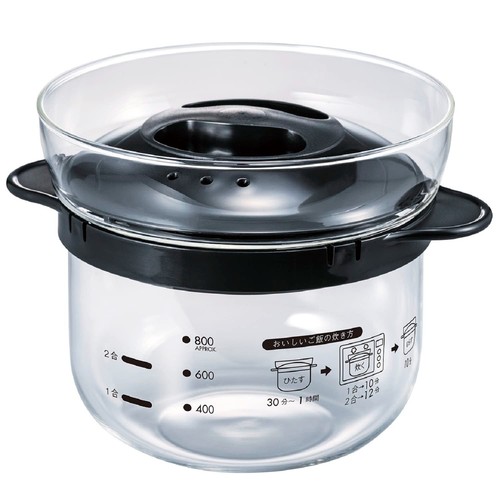Hario microwave glass - microwave, rice