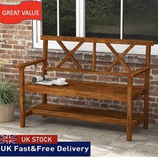 Garden Bench Wooden Outdoor