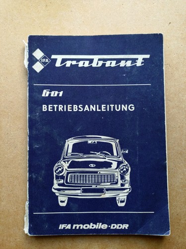 1984 trabant 601 601s - 601s, de