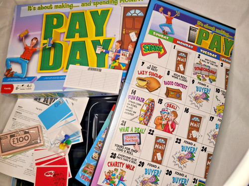 Pay day family board game - board,