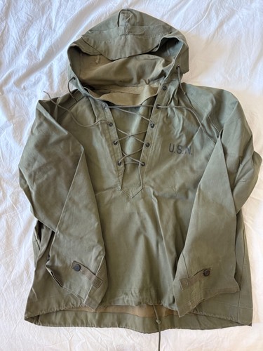 Vintage navy foul weather - vintage,