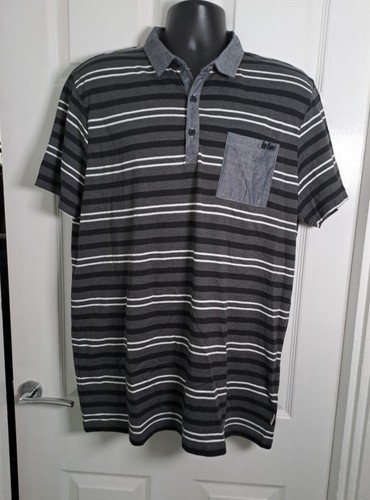 Lee cooper polo shirt grey - lee,