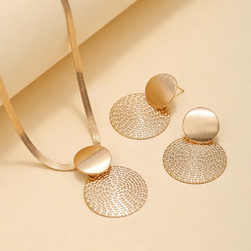 3pcs necklace earrings - 3pcs,