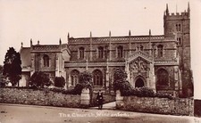 POSTCARD - ST PETER & ST PAULS CHURCH - WINCANTON - SOMERSET - REAL PHOTO