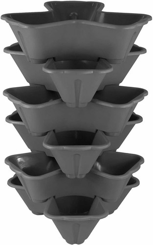 Strawberry planter trio - 6, x