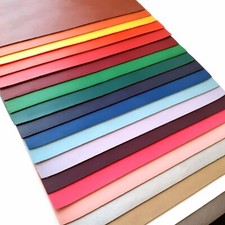 Leather Effect A4 Fabric Sheets - Quality Fine Grain Matt Leatherette On Felt