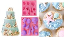 Seashell Silicone Mould/Mold Fondant Icing Chocolate Cake Decorating