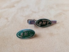 RMT Pin Badge & Tie Clip Set