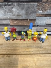 Six Simpsons Figures ￼