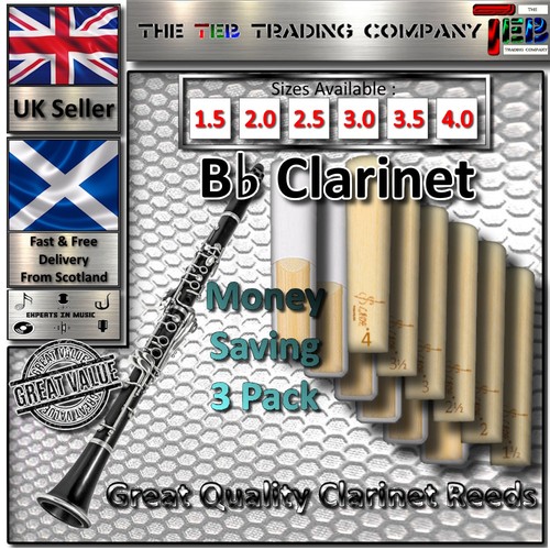 Clarinet reeds flat - clarinet, size