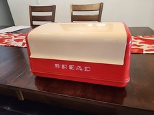 Vintage Lustroware Red and